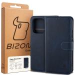 Husa flip cover Bizon Pocket compatibila cu Oppo Reno 15 Pro, Navy Blue 7 - lerato.ro