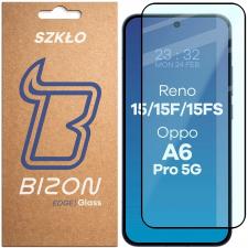Folie sticla securizata Bizon Glass Edge 2 compatibila cu Oppo Reno 15 / 15 F / 15 FS / A6 Pro 5G, Negru