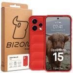 Carcasa Bizon Tur compatibila cu Oppo Reno 15, Rosu 9 - lerato.ro