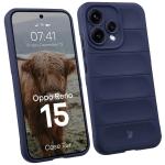 Carcasa Bizon Tur compatibila cu Oppo Reno 15, Dark Blue 3 - lerato.ro