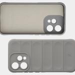 Carcasa Bizon Tur compatibila cu Oppo Reno 15, Light Grey 7 - lerato.ro