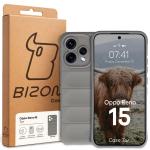 Carcasa Bizon Tur compatibila cu Oppo Reno 15, Light Grey 9 - lerato.ro