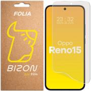 Folie protectie Bizon Glass Film Sun compatibila cu Oppo Reno 15, Transparent