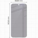 Folie sticla securizata Bizon Glass Mule Shadow compatibila cu Oppo Reno 15 Pro, Negru 3 - lerato.ro