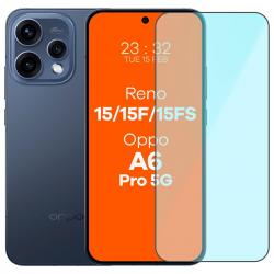 Folie sticla securizata Bizon Smart Glass compatibila cu Oppo Reno 15 / 15 F / 15 FS / A6 Pro 5G, Transparent