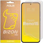 Set 2 folii protectie Bizon Glass Film Sun compatibile cu Oppo Reno 15, Transparent 2 - lerato.ro