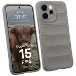 Carcasa Bizon Tur compatibila cu Oppo Reno 15 F / FS, Light Grey 3 - lerato.ro