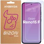 Folie sticla securizata Bizon Glass Mule compatibila cu Oppo Reno 15 F, Transparent 2 - lerato.ro