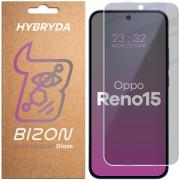 Folie sticla securizata Bizon Glass Mule Shadow compatibila cu Oppo Reno 15, Negru