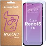 Folie sticla securizata Bizon Glass Mule compatibila cu Oppo Reno 15 FS, Transparent 2 - lerato.ro