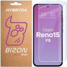 Folie sticla securizata Bizon Glass Mule compatibila cu Oppo Reno 15 FS, Transparent