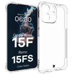 Carcasa Bizon Salpa compatibila cu Oppo Reno 15 F / FS, Transparent 3 - lerato.ro