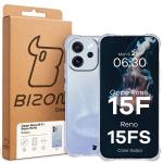Carcasa Bizon Salpa compatibila cu Oppo Reno 15 F / FS, Transparent 8 - lerato.ro