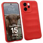 Carcasa Bizon Tur compatibila cu Oppo Reno 15 F / FS, Rosu 3 - lerato.ro