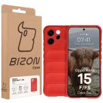 Carcasa Bizon Tur compatibila cu Oppo Reno 15 F / FS, Rosu 9 - lerato.ro