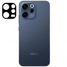 Folii protectie telefoane OPPO, Set 2 folii sticla securizata camera foto Bizon Glass Lens compatibile cu Oppo Reno 15 F / FS, Negru, lerato.ro