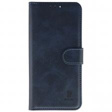 Husa flip cover Bizon Pocket compatibila cu Oppo Reno 15 F / FS, Navy Blue