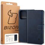 Husa flip cover Bizon Pocket compatibila cu Oppo Reno 15 F / FS, Navy Blue 7 - lerato.ro