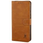 Husa flip cover Bizon Pocket compatibila cu Oppo Reno 15 F / FS, Maro 4 - lerato.ro