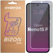 Folie sticla securizata Bizon Glass Mule Shadow compatibila cu Oppo Reno 15 F, Negru