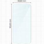 Set protectie 4in1 Bizon Glass Clear Pack, 3 folii sticla ecran + 1 folie sticla camera foto, compatibil cu Oppo Reno 15 F / FS, Transparent 3 - lerato.ro
