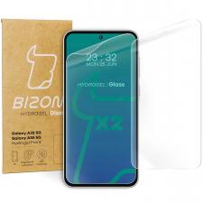 Set 2 folii protectie Bizon Glass Hydrogel compatibile cu Samsung Galaxy A35 / A55 5G, Transparent