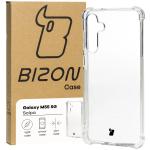 Carcasa Bizon Salpa compatibila cu Samsung Galaxy M55 5G, Transparent 3 - lerato.ro