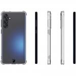 Carcasa Bizon Salpa compatibila cu Samsung Galaxy M55 5G, Transparent 5 - lerato.ro