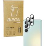 Set 2 folii sticla securizata camera foto Bizon Glass Lens compatibile cu Samsung Galaxy M55 5G, Negru 3 - lerato.ro
