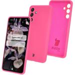 Carcasa Bizon Soft compatibila cu Samsung Galaxy M55 5G, Roz 3 - lerato.ro