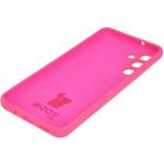 Carcasa Bizon Soft compatibila cu Samsung Galaxy M55 5G, Roz 5 - lerato.ro