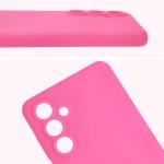 Carcasa Bizon Soft compatibila cu Samsung Galaxy M55 5G, Roz 6 - lerato.ro
