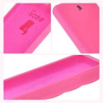 Carcasa Bizon Soft compatibila cu Samsung Galaxy M55 5G, Roz 7 - lerato.ro