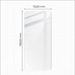Folie sticla securizata Bizon Glass Clear 2 compatibila cu Samsung Galaxy A16 4G / 5G, Transparent 3 - lerato.ro
