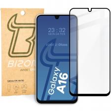 Folie sticla securizata Bizon Glass Edge 2 compatibila cu Samsung Galaxy A16 4G / 5G, Negru