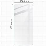 Set protectie 4in1 Bizon Glass Clear Pack, 3 folii sticla ecran + 1 folie sticla camera foto, compatibil cu Samsung Galaxy A16 4G / 5G, Transparent 3 - lerato.ro