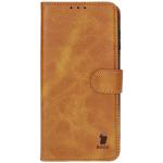 Husa flip cover Bizon Pocket compatibila cu Samsung Galaxy A16 4G / 5G, Maro 2 - lerato.ro