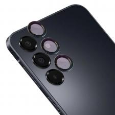 Folie sticla securizata camera foto Bizon Glass Snap Lens compatibila cu Samsung Galaxy A16 4G / 5G, Negru