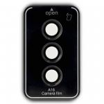 Folie sticla securizata camera foto Bizon Glass Snap Lens compatibila cu Samsung Galaxy A16 4G / 5G, Negru 3 - lerato.ro