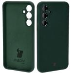 Carcasa Bizon Soft compatibila cu Samsung Galaxy A35 5G, Dark Green 3 - lerato.ro