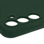 Carcasa Bizon Soft compatibila cu Samsung Galaxy A35 5G, Dark Green 6 - lerato.ro