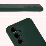 Carcasa Bizon Soft compatibila cu Samsung Galaxy A35 5G, Dark Green 11 - lerato.ro