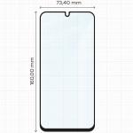 Set protectie 3in1 Bizon Glass Edge Pack, 2 folii sticla ecran + 1 folie sticla camera foto, compatibil cu Samsung Galaxy A16 4G / 5G, Negru 3 - lerato.ro