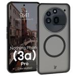 Carcasa Bizon MatteO cu MagSafe compatibila cu Nothing Phone (3a) Pro, Negru 3 - lerato.ro