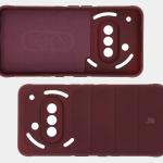 Carcasa Bizon Tur compatibila cu Nothing Phone (3a), Dark Purple 7 - lerato.ro