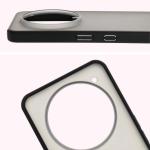 Carcasa Bizon Angelo compatibila cu Nothing Phone (3a) Pro, Transparent / Negru 4 - lerato.ro