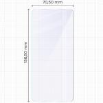 Folie sticla securizata Bizon Glass Mule compatibila cu Nothing Phone (3a), Transparent 3 - lerato.ro