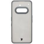 Carcasa Bizon Angelo compatibila cu Nothing Phone (3a), Transparent / Gri 2 - lerato.ro