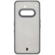 Carcasa Bizon Angelo compatibila cu Nothing Phone (3a), Transparent / Gri