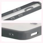 Carcasa Bizon Angelo compatibila cu Nothing Phone (3a), Transparent / Gri 5 - lerato.ro